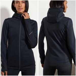 MPG Women's Black Hooded Active Jacket